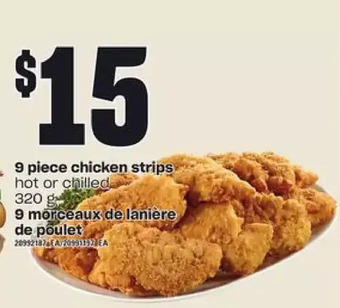 Independent Grocer 9 piece chicken strips offer