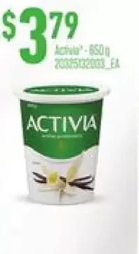 Independent Grocer Activia offer