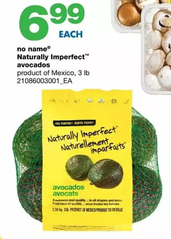 Wholesale Club No name naturally imperfect avocados offer