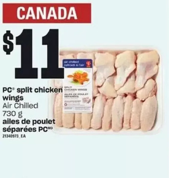 Valu-mart Pc split chicken wings offer