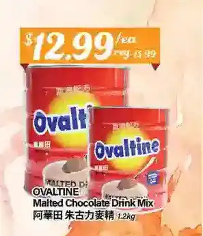 Btrust Supermarket Ovaltine malted chocolate drink mix offer