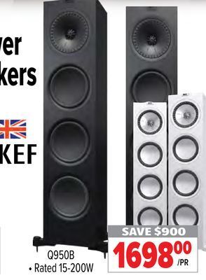 2001 Audio Video Kef tower speakers offer