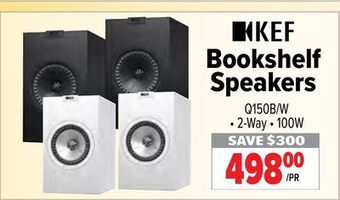 2001 Audio Video Kef bookshelf speakers offer