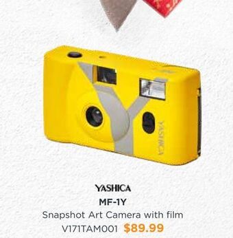 Henry's Yashica mf-1y snapshot art camera with film offer