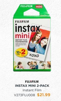 Henry's Fujifilm instax mini 2-pack instant film offer