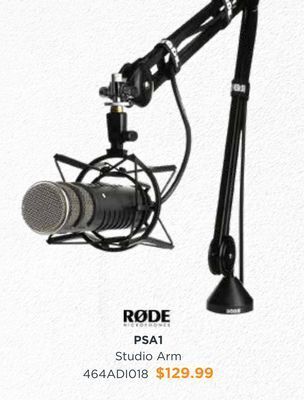 Henry's Rode psa1 studio arm offer