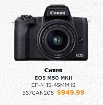 Henry's Canon eos m50 mkii ef-m 15-45mm is offer