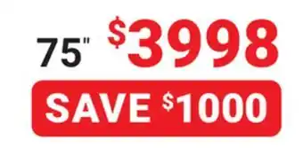 Visions Electronics Sony x95k 4k ultra hd hdr mini led smart google tv 75" offer