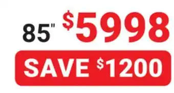 Visions Electronics Sony google tv x95k 4k ultra hdr mini led smart tv 85" offer
