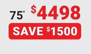 Visions Electronics Samsung neo qled 8k 75" qn800b smart tv offer