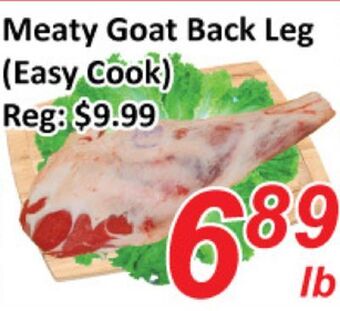 Seasons Foodmart Meaty goat back leg (easy cook) offer