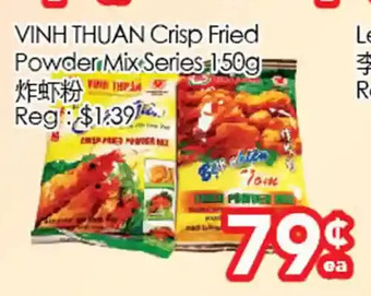 Superking Supermarket Vinh thuan crisp fried powder mix series offer