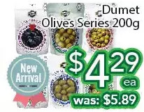 Ample Food Market Dumet olives series offer