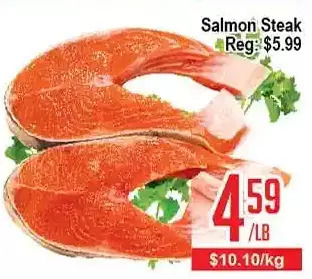 Skyland Foodmart Salmon steak offer
