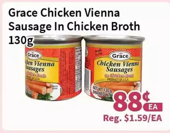 Blue Sky Supermarket Grace chicken vienna sausage in chicken broth offer