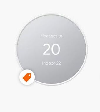 Home Depot Google nest thermostat snow offer