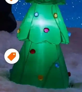 Home Depot Hah airblown christmas tree 5ft offer