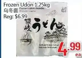 Frozen udon