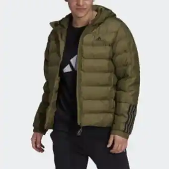Adidas Itavic 3-stripes midweight hooded jacket offer