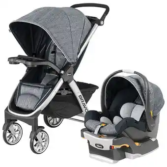 Best Buy Chicco bravo stroller with keyfit 30 infant car seat - indigo - only at best buy offer