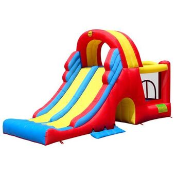 Best Buy Happy hop inflatable mega slide-combo bounce house offer