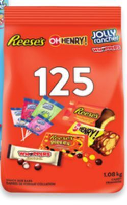 Walmart Hershey's snack size bars offer