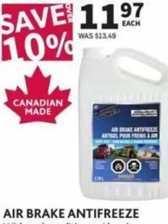 Co-op Air Brake Antifreeze offer