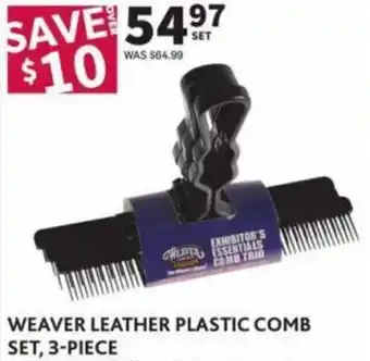 Co-op Weaver Leather Plastic Comb Set, 3-Piece offer