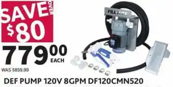 Co-op Def Pump 120V 8GPM DF120CMN520 offer