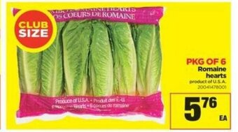Real Canadian Superstore Romaine hearts offer