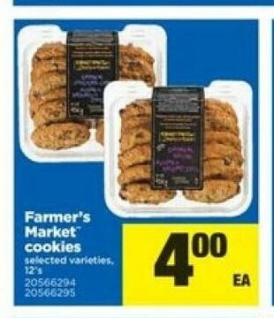 Real Canadian Superstore Farmer's market cookies offer