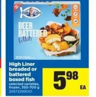Real Canadian Superstore High liner breaded or battered boxed fish offer