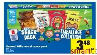 Real Canadian Superstore General milis cereal snack pack offer