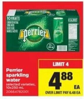 Real Canadian Superstore Perrier sparkling water offer