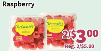 Blue Sky Supermarket Raspberry offer