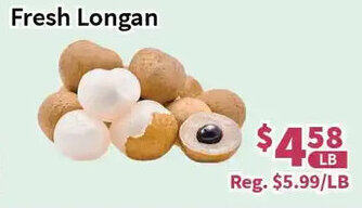 Blue Sky Supermarket Fresh Longan offer