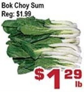 Top Food Supermarket Bok Choy Sum offer