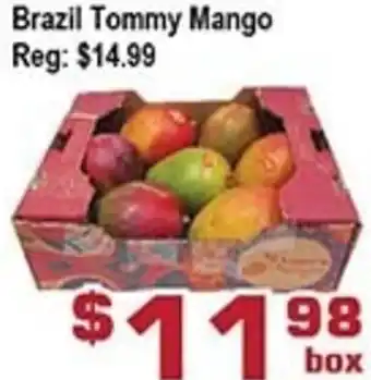 Top Food Supermarket Brazil Tommy Mango offer