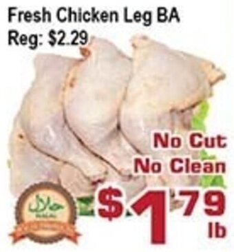 Top Food Supermarket Fresh Chicken Leg BA offer