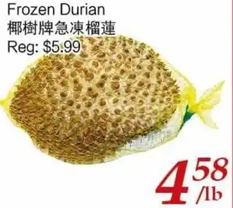 Tone Tai Supermarket Frozen Durian offer