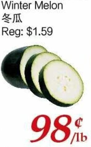 Tone Tai Supermarket Winter Melon offer
