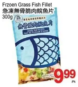 T&T Supermarket Frzoen Grass Fish Fillet offer