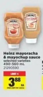 Real Canadian Superstore Heinz mayoracha & mayochup sauce offer