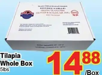 T&T Supermarket Tilapia Whole Box 5lbs offer
