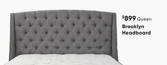 Sleep Country Brooklyn headboard offer