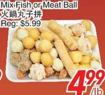 Foody World Mix Fish Or Meat Ball offer