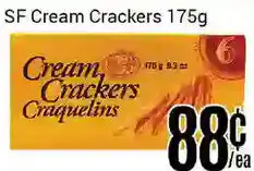 Nations Fresh Foods SF Cream Crackers 175g offer