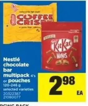 Real Canadian Superstore Nestlé chocolate bar multipack pouches offer