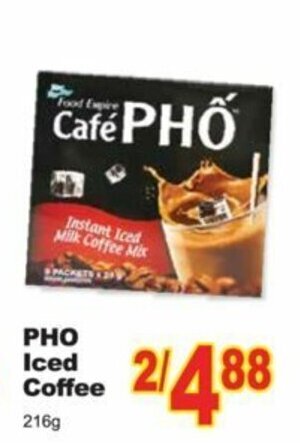 T&T Supermarket PHO iced coffee offer