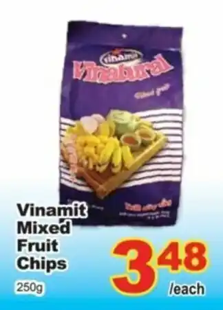 T&T Supermarket Vinamit mixed fruit chips offer